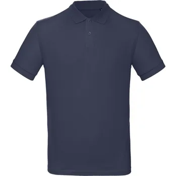 B&C Polokošile Inspire Polo, bio bavlna, krátký rukáv, pánská COT010430u3401-navy blue S Navy