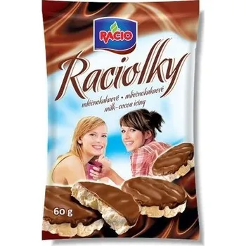 Chips Racio Raciolky mléčnokakaové 60g