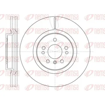 Brzdový kotouč Brzdový kotouč REMSA 61165.10