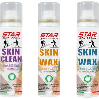 Lyžařský vosk STAR SKIN SET, sada
