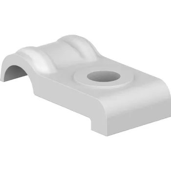 elektroinstalační lišta OBO Bettermann 2215047 Spona na hřebíky 100 ks šedá