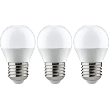 Žárovka PAULMANN 3ks-sada LED kapka 3,5W E27 230V 2700K teplá bílá - PAULMANN P 28578