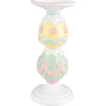 Clayre & Eef - Polyrezinový svícen EGG 6PR5208