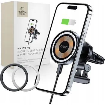 Držák do ventilační mřížky Tech-protect černý