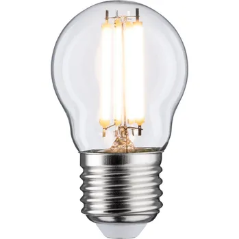 PAULMANN LED kapka 6,5 W E27 čirá teplá bílá stmívatelné - PAULMANN P 28655