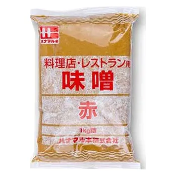 Bosfood Miso Hanamaruki, kořenící pasta tmavá - Aka miso 1kg