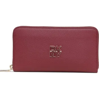 Peněženka PENĚŽENKA DKNY BUSHWICK LARGE ZIP A BURGUNDY