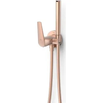 Bidetová baterie TRES Fuji s bidetovou sprškou růžové zlato 28112301OPM