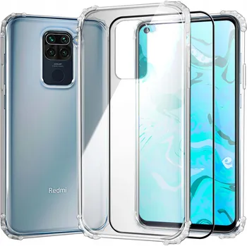 Pouzdro na mobilní telefon Zadní Kryt Hello Case pro Xiaomi Redmi Note 9 bezbarvý