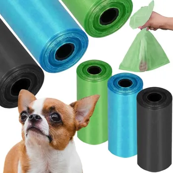 sáček na exkrement Sáčky na psí exkrementy pevné SPRINGOS PA0256 barevné sada 54ks