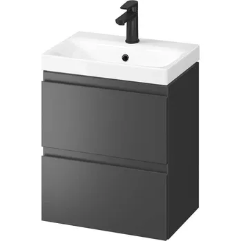 Koupelnový nábytek CERSANIT Umyvadlová skříňka sada B888 MODUO SLIM 50 antracit S801-478