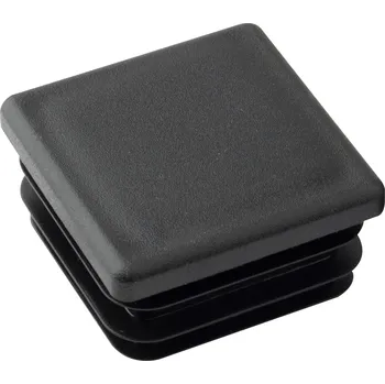 Nábytkové kování Walteco Zátka 40x40mm, plast, černá Množství: 1 ks