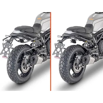 Zavazadlo na motocykl TR8713K nosič zbočních brašen BENELLI Leoncino 800 (22-24)