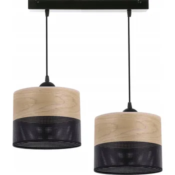 Závěsné svítidlo Skylighting Dýha Světlý Dub 2-bodové světlo E27