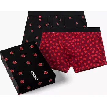 Boxerky Atlantic boxerky 2GMH-026 - mix, M (Pánské boxerky Atlantic)