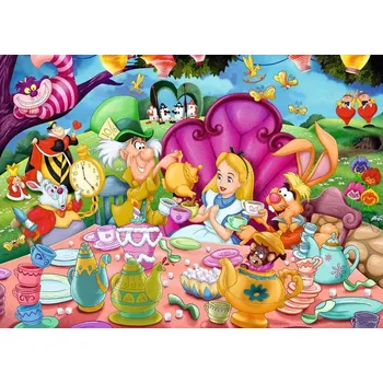 Puzzle Ravensburger puzzle Alenka v říši divů 1000 dílků – kolekcionářská edice