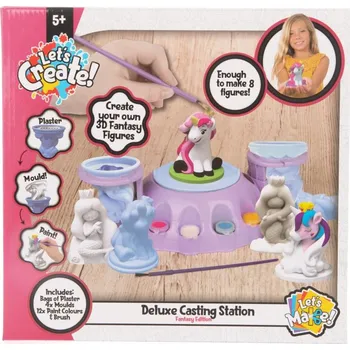 kreativní sada Alltoys Sada na výrobu sádrových figurek Jednorožec DeLuxe