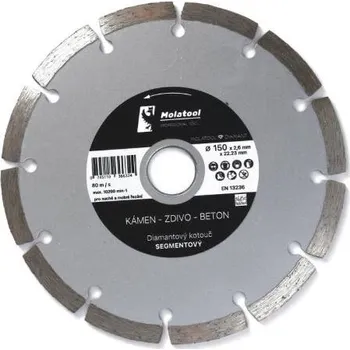 Řezný kotouč Kotouč diamantový segmentovaný Ø 150 x 2,6 x 22.23 mm, Segment Profi