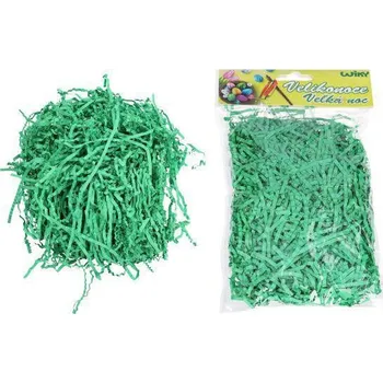Party dekorace Wiky Tráva dekorační papírová, zelená 30 g