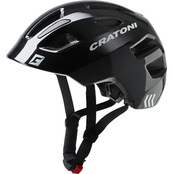 Cyklistická přilba Dětská helma CRATONI Maxster Black Glossy