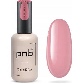 Lak na nehty Stavební gel na nehty PNB UV/LED Strong Iron Gel 012 Royal Rose 17 ml