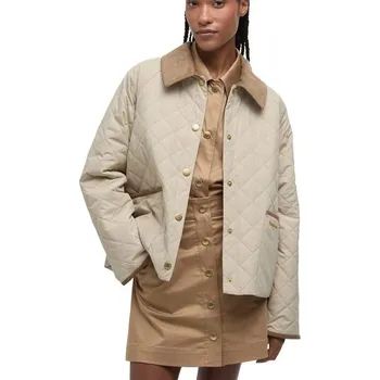 Pánská casual bunda Barbour Anise Quilted Jacket — Light Sand