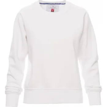 Dámská mikina Payperwear Dámská mikina Mistral s v-prošíváním pod krkem Barva: Bílá, Velikost: M