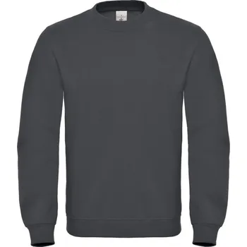 pracovní mikina B&C Mikina B&C ID.002 80/20 COT01ID0202001-anthracite S Antracitová
