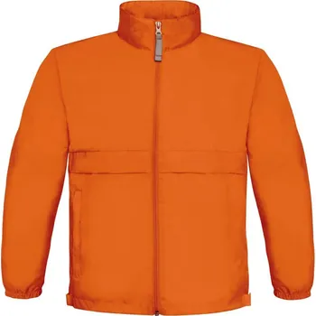 Chlapecké kalhoty B&C Větrovka bez podšívky, dětská COT01095023561-orange Oranžová 3-4