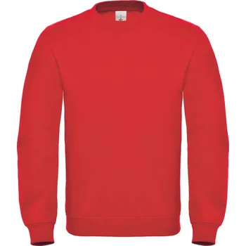 pracovní mikina B&C Mikina B&C ID.002 80/20 COT01ID0200414-red Červená 4XL