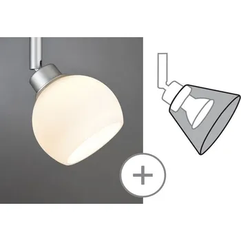 Bodové svítidlo PAULMANN Stínidlo DecoSystems max.50W, Wolbi opál - PAULMANN P 60055