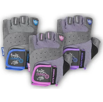 Fitness rukavice Power System PowerSystem rukavice CUTE POWER Varianta: pink XS