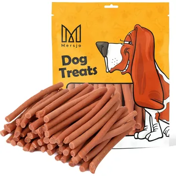 Pamlsek pro psa Pamlsky pro psy - Kachní kabanos, doplněk zdravé výživy 500g