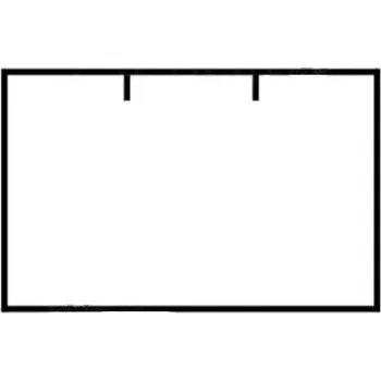 Speciální papír ZE CONTACT 25x16mm, bílé, rovné