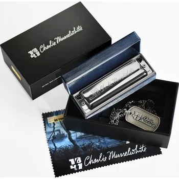 Foukací harmonika C.A. Seydel Sohne SEYDEL Charlie Musselwhite Signature Box - G 32819546