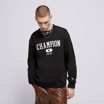 Pánská mikina Champion Mikina Crewneck Sweatshirt Černá S
