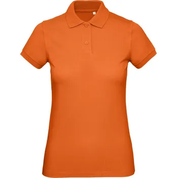 B&C Polokošile Inspire Polo, z bio bavlny, krátký rukáv, dámská COT010440u4305-urban orang 2XL Oranžová urban