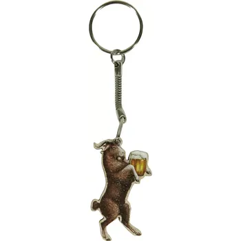 Dřevěná klíčenka Kozlík