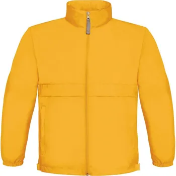 Chlapecké kalhoty B&C Větrovka bez podšívky, dětská COT01095021065-gold Zlatá 12-14