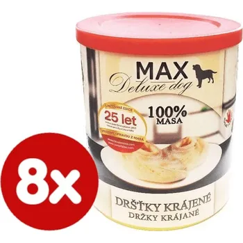 Krmivo pro psa FALCO MAX deluxe krájené dršťky 8×800 g Hovězí 6,4 kg