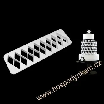 Vykrajovač na marcipán - kosočtverec