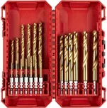 Milwaukee HSS-G TiN 19 dílná sada vrtáků do kovu 2-10mm RED HEX 4932493866