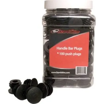 Komponent pro jízdní kolo LIZARD SKINS koncovky gripů (50 párů)