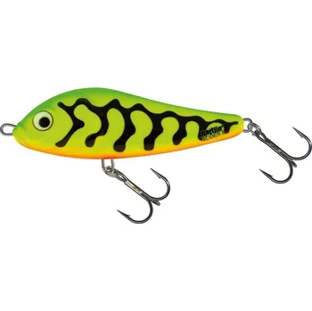 Umělá nástraha Salmo wobler Rattlin Slider Bleeding Green Tiger Varianta: 8 cm (QRN005)