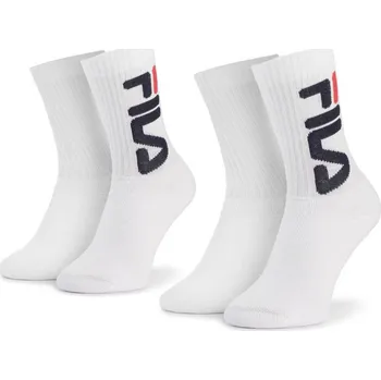 Pánské ponožky Ponožky FILA Tennis 2-pack Unisex white 43-46