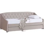 Kondela Rozkládací postel, hnědošedá Taupe, ALODA