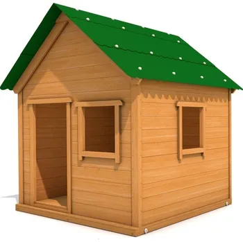 Dětský domeček Dětský domeček Stanley Premium se zelenou střechou