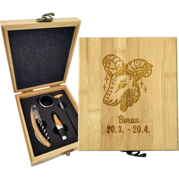 Víno Sablio Dárková sada na víno Beran: 147×168×49 mm