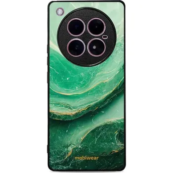 Pouzdro na mobilní telefon Lesklý kryt Mobiwear Glossy - Infinix ZERO 40 5G - G023G - Zelený mramor (Prémiové lesklé pouzdro, obal, kryt Mobiwear Glossy na mobil Infinix ZERO 40 5G - G023G - Zelený mramor, materiál Plast + TPU silikon - krytí po všech stranách, neošoupatelný potisk