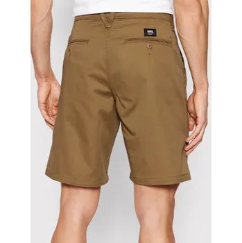 Vans Šortky z materiálu Authentic VN0A5FJX Hnědá Relaxed Fit 28